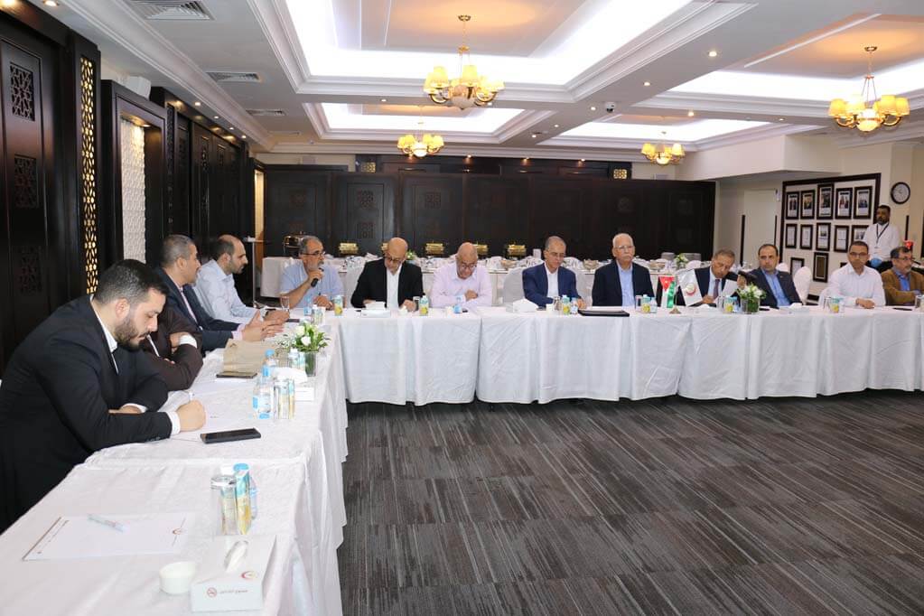 Al-Hammouri Honors A Number of Presidents of Humanitarian Organizations And Associations Supporting Gaza